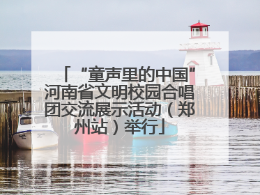 “童声里的中国”河南省文明校园合唱团交流展示活动（郑州站）举行