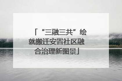 “三融三共”绘就搬迁安置社区融合治理新图景