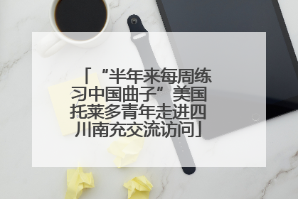 “半年来每周练习中国曲子”美国托莱多青年走进四川南充交流访问