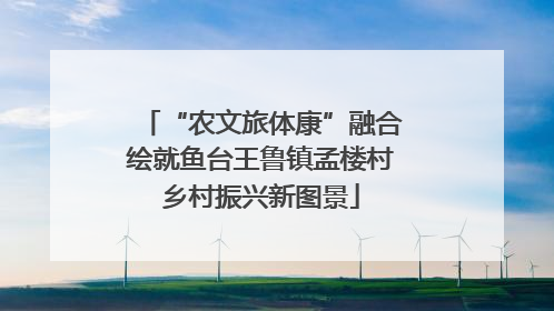 “农文旅体康”融合绘就鱼台王鲁镇孟楼村乡村振兴新图景