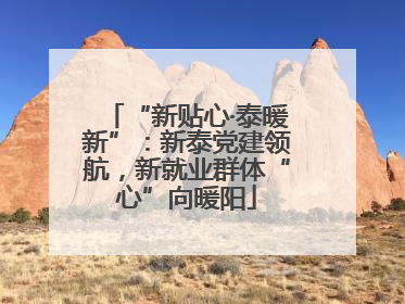 “新贴心·泰暖新”：新泰党建领航，新就业群体“心”向暖阳