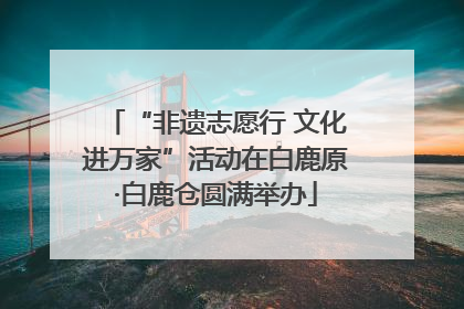 “非遗志愿行 文化进万家”活动在白鹿原·白鹿仓圆满举办