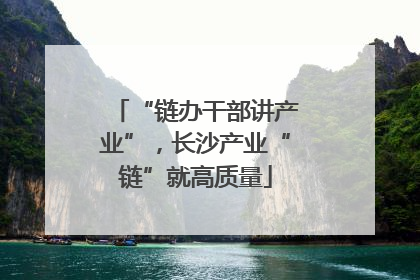 “链办干部讲产业”，长沙产业“链”就高质量
