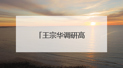 王宗华调研高考准备工作