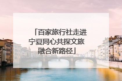百家旅行社走进宁夏同心共探文旅融合新路径