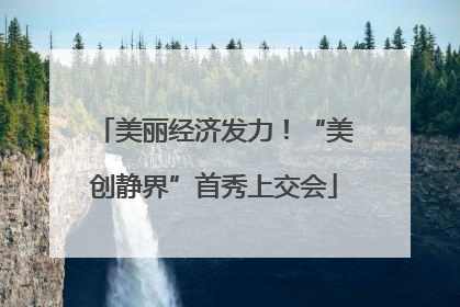 美丽经济发力！“美创静界”首秀上交会