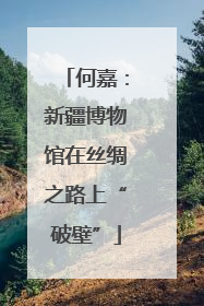 何嘉：新疆博物馆在丝绸之路上“破壁”