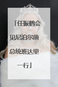 任振鹤会见尼泊尔前总统班达里一行