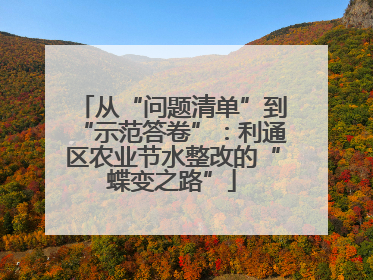 从“问题清单”到“示范答卷”：利通区农业节水整改的“蝶变之路”
