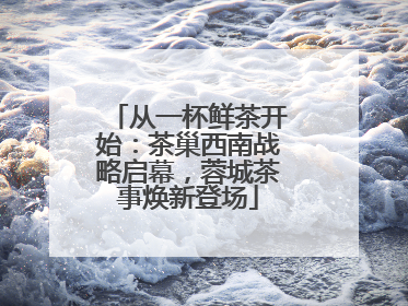 从一杯鲜茶开始：茶巢西南战略启幕，蓉城茶事焕新登场
