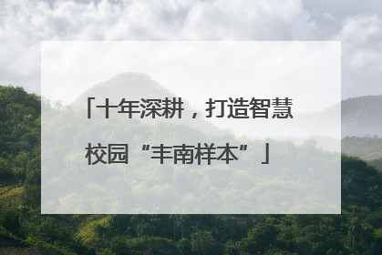 十年深耕，打造智慧校园“丰南样本”