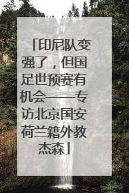 印尼队变强了，但国足世预赛有机会——专访北京国安荷兰籍外教杰森