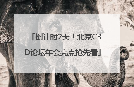 倒计时2天！北京CBD论坛年会亮点抢先看