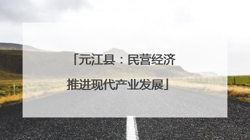 元江县：民营经济推进现代产业发展