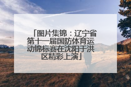 图片集锦：辽宁省第十一届国防体育运动锦标赛在沈阳于洪区精彩上演