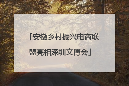 安徽乡村振兴电商联盟亮相深圳文博会