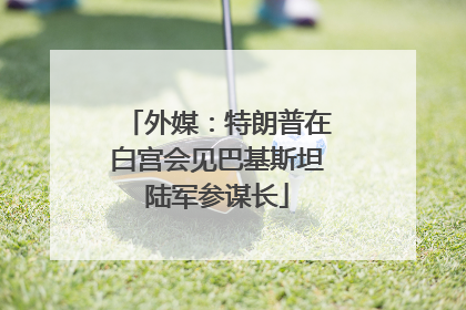 外媒：特朗普在白宫会见巴基斯坦陆军参谋长