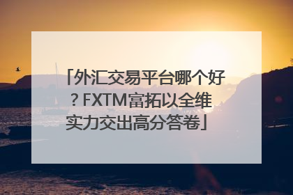 外汇交易平台哪个好？FXTM富拓以全维实力交出高分答卷