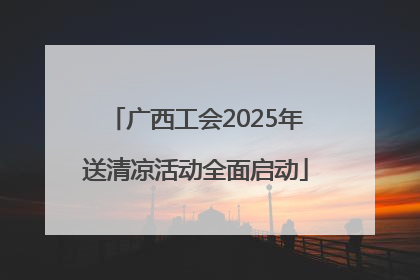 广西工会2025年送清凉活动全面启动