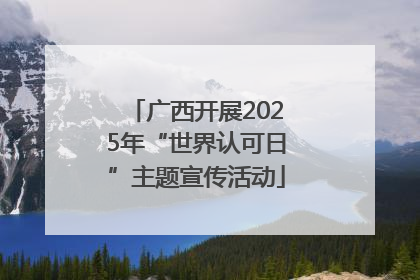 广西开展2025年“世界认可日”主题宣传活动