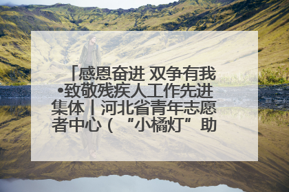 感恩奋进 双争有我•致敬残疾人工作先进集体丨河北省青年志愿者中心（“小橘灯”助残接力计划实施团队）：用温暖陪伴，守护特殊孩子成长
