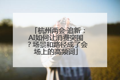 杭州两会·追新：AI如何让消费突围？场景和路径成了会场上的高频词
