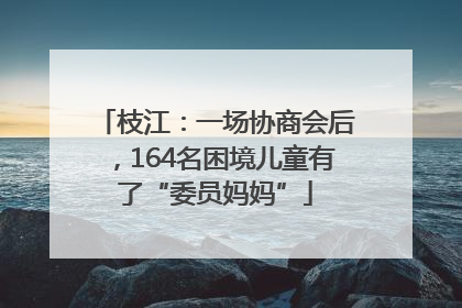 枝江：一场协商会后，164名困境儿童有了“委员妈妈”