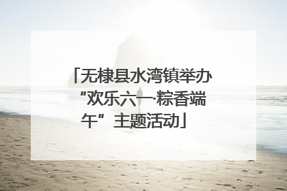 无棣县水湾镇举办“欢乐六一·粽香端午”主题活动