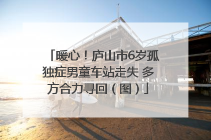暖心！庐山市6岁孤独症男童车站走失 多方合力寻回（图）