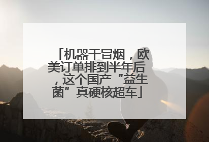 机器干冒烟，欧美订单排到半年后，这个国产“益生菌”真硬核超车