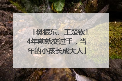 樊振东、王楚钦14年前就交过手，当年的小孩长成大人