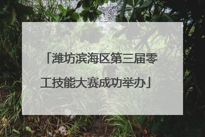 潍坊滨海区第三届零工技能大赛成功举办