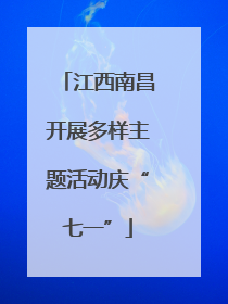 江西南昌开展多样主题活动庆“七一”