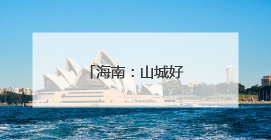 海南：山城好物 消费助农