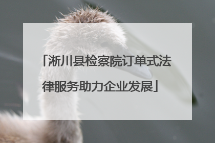 淅川县检察院订单式法律服务助力企业发展