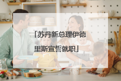 苏丹新总理伊德里斯宣誓就职