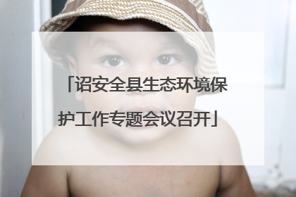 诏安全县生态环境保护工作专题会议召开