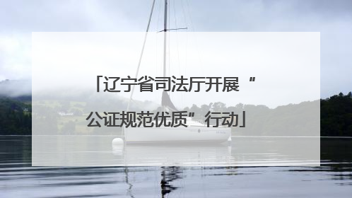 辽宁省司法厅开展“公证规范优质”行动