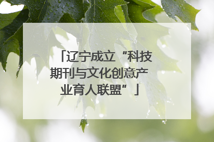 辽宁成立“科技期刊与文化创意产业育人联盟”