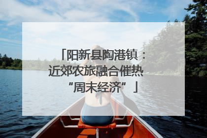 阳新县陶港镇：近郊农旅融合催热“周末经济”